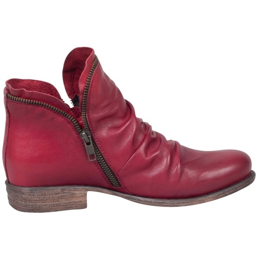 Red leather Miz Mooz boots